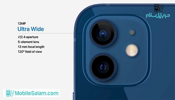 دوربین پشت اپل آیفون 12 مینی